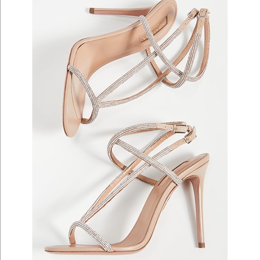 Aquazzura 105 mm Stardust Sandals